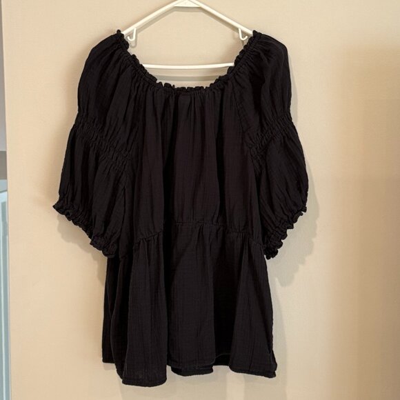 3X Old Navy Shirt - Black, Cropped - Picture 2 of 7